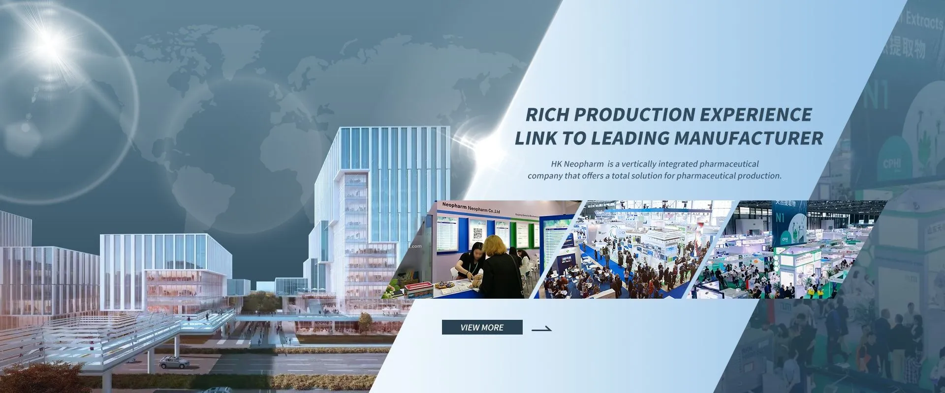 RICH PRODUCTION EXPERIENCE LINK TO LEADING MANUFACTURER
